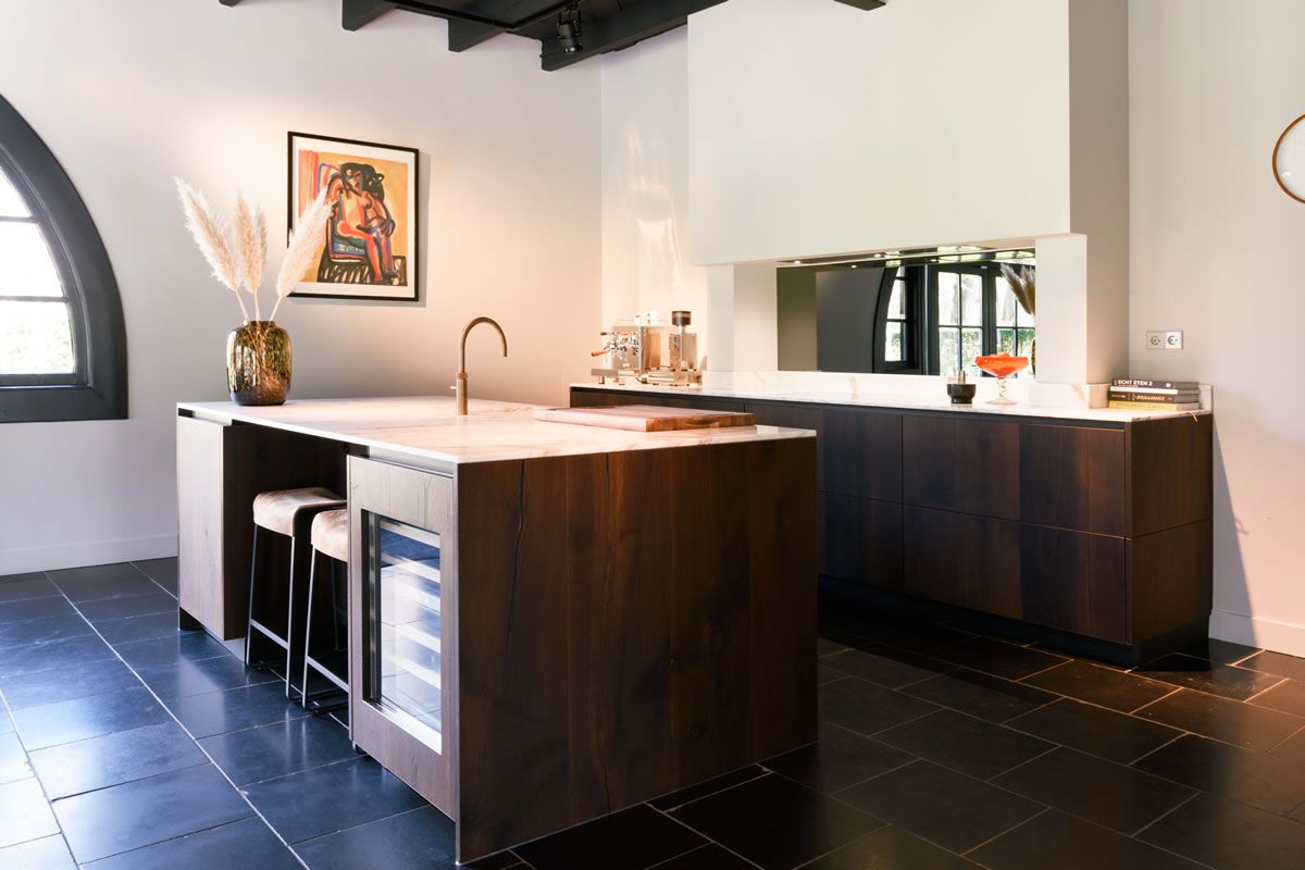 Bolleboom Keuken | Boshuis met natuurlijke materialen